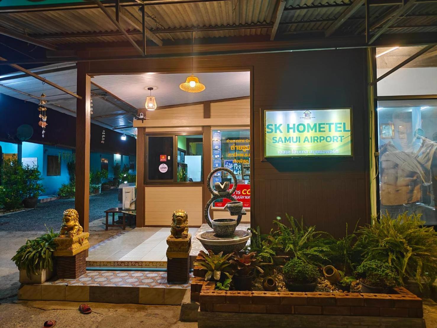 Sk Hometel Samui Airport Bang Rak Beach  Exterior foto