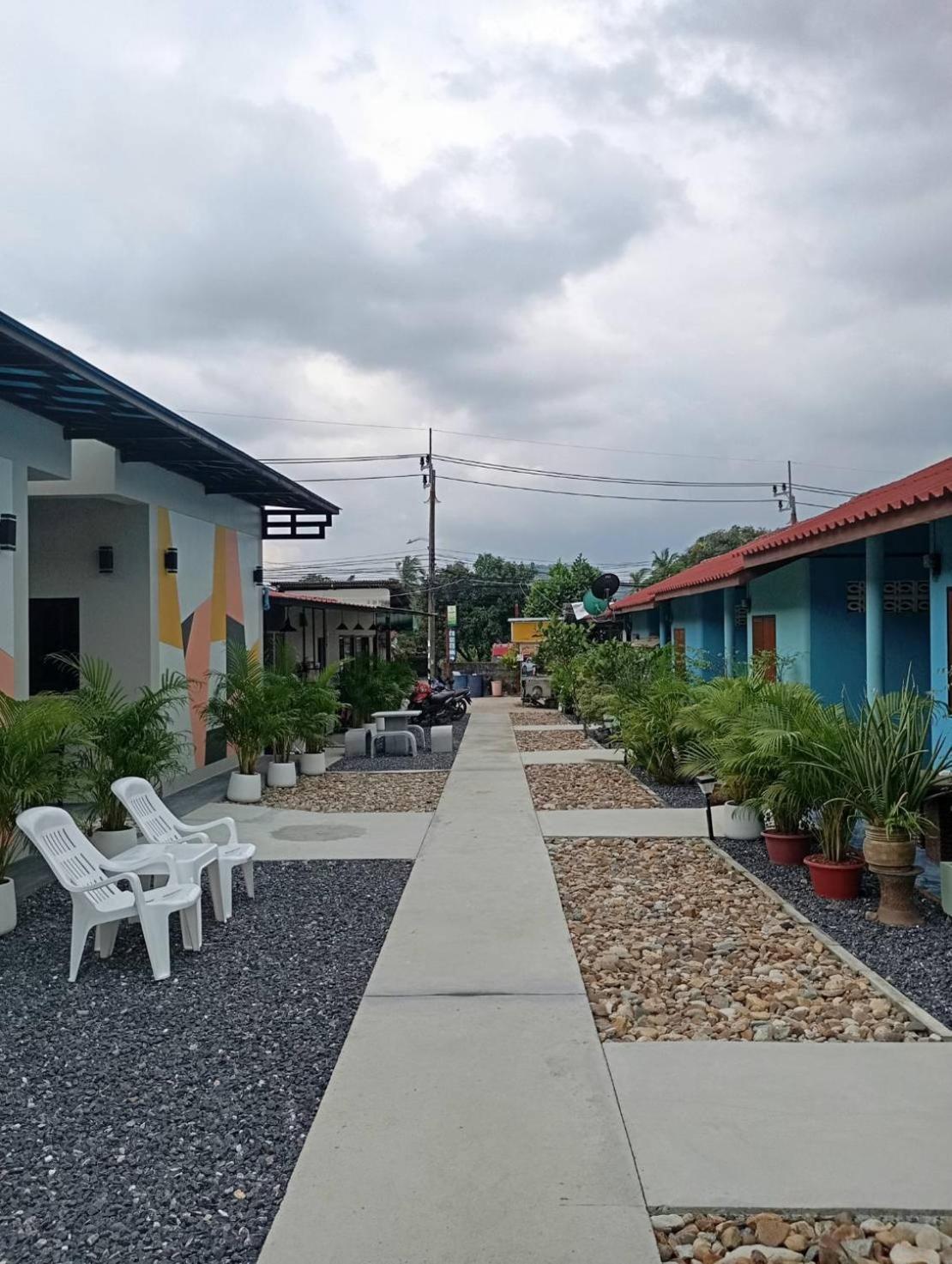 Sk Hometel Samui Airport Bang Rak Beach  Exterior foto